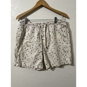 Men's J Crew Mercantile Dock Sailboat Shorts Cotton Size M